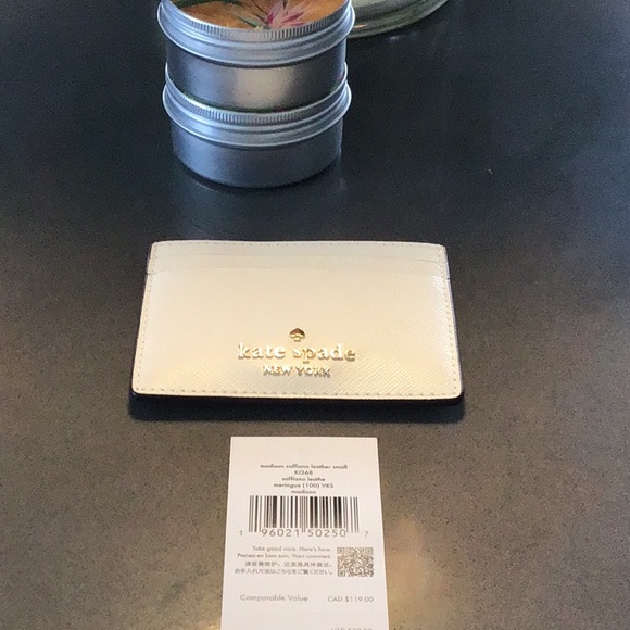 Kate Spade NWT Madison Saffiano Leather Card Wallet. - Picture 4 of 5